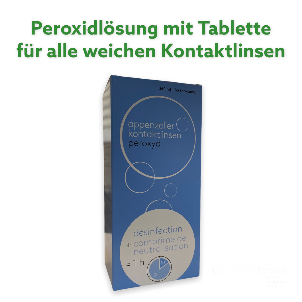Appenzeller Peroxidlösung mit Tablette